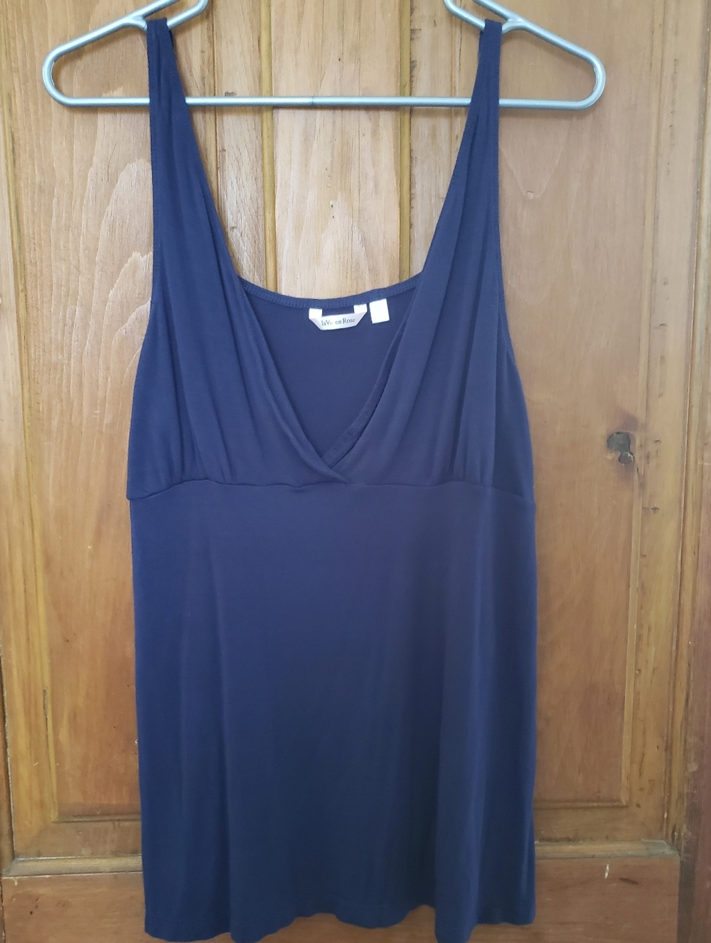 La Vie En Rose V-Neck Tank, XL
